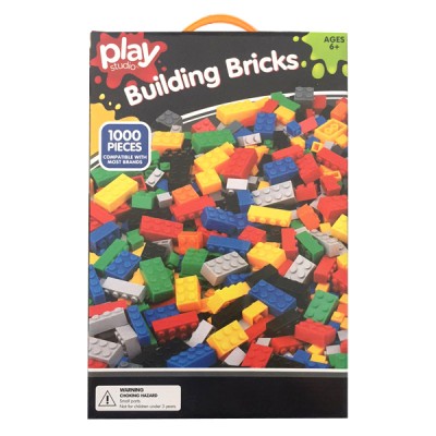 PLAY STUDIO BUILDING BRICKS 积木玩具 1000片 6岁以上